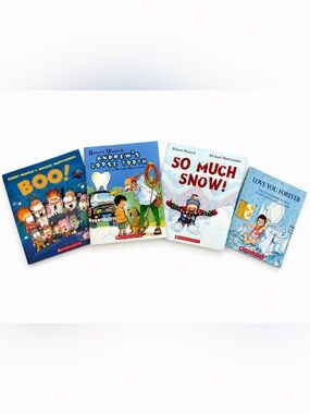 Robert Munsch Paperback Book Bundle Kids Classics Love You Forever Boo! Canada